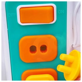 Woopie baby tablica manipulacyjna kuchnia zegar z efektami dźwiękowymi i świetlnymi montessori