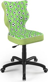Obrotowe krzesło do biurka Petit Black rozmiar 5 (146-176,5 cm) wzory