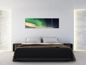 Obraz zorzy polarnej (170x50 cm)