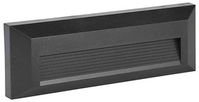 LED zewnętrzne oświetlenie schodowe LED/3W/230V IP65 3000K czarne