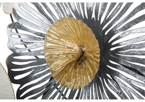 Metalowa dekoracja ścienna Mauro Ferretti Troby, 143x64cm