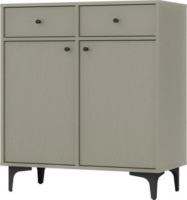 Komoda TORINO 84 cm do Salonu Sypialni Odcienie zieleni