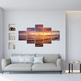 Obraz - Zachód słońca (125x70 cm)