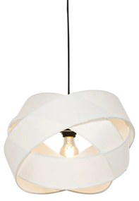 Nowoczesna lampa wisząca biała - Cloth Nowoczesny Oswietlenie wewnetrzne