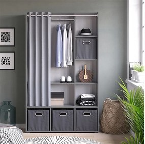 Szafa szary 38x105.8x178.1 luigi