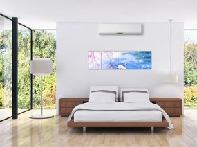 Obraz - Magiczne jezioro (170x50 cm)