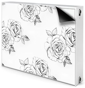 Mata dekoracyjna grzejnikowa Róże