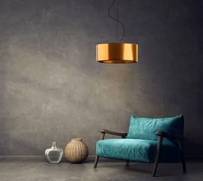 Miedziany okrągły żyrandol nad stół 50 cm - EX855-Hewa
