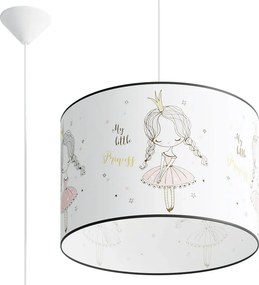 Dziecięca lampa do pokoju dziewczynki z motywem księżniczki A583 C3-A96