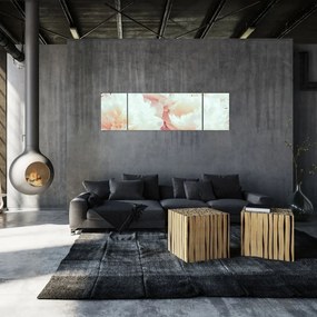 Obraz kwiatów (170x50 cm)