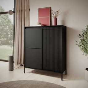 Komoda SENSATO 104 cm do Salonu Sypialni Czarny