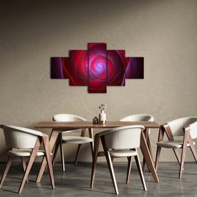 Abstrakcyjny obraz oczu (125x70 cm)