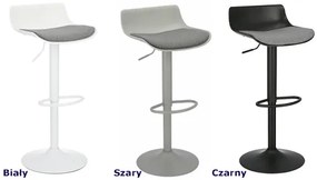 Designerski czarny hoker w nowoczesnym stylu - Orla 3X