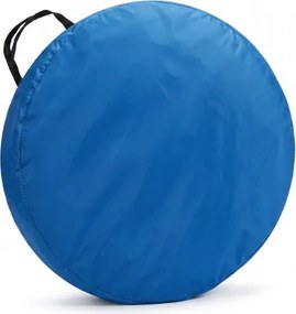 Samorozkładający się namiot plażowy SUNSHADE 190x120 cm, niebiesko/biały