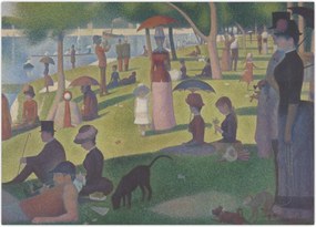 Obraz - Georges Seurat, A Sunday on La Grande Jatte, reprodukcje (70x50 cm)