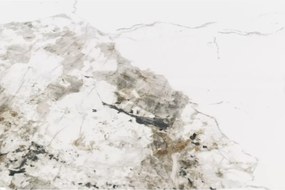 Duży rozkładany stół 160 do 240 cm ceramiczny blat marmur na 10 osób