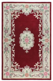 Czerwony wełniany dywan Flair Rugs Aubusson, 150x240 cm