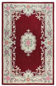 Czerwony wełniany dywan Flair Rugs Aubusson, 120x180 cm