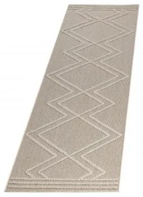 Dywan sznurkowy Patara aztecki beżowy 80 cm x 250 cm