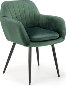 Velvetowy fotel jadalniany K429