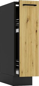 Szafka cargo 20 cm grafit + dąb artisan B5-K76