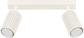 Lampa Sufitowa Minimalistyczny Karbon, Aluminium - 2 Źródło - L.30 X H.16.5 Cm - Beżowy