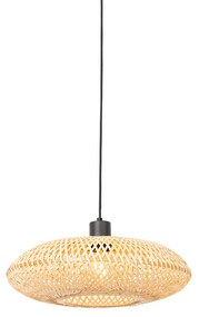 Orientalna lampa wisząca bambusowa 40 cm - OstravaKolonialny Oswietlenie wewnetrzne