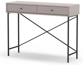 Szarobeżowa konsola 35x110 cm Titan – Marckeric