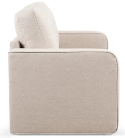 Beżowa rozkładana sofa 160 cm Come – Bobochic Paris