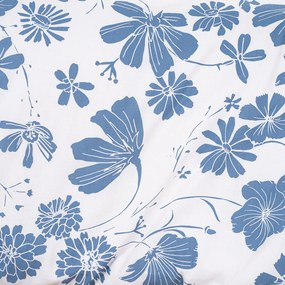 4Home Pościel bawełniana Blue Meadow, 140 x 220 cm, 70 x 90 cm