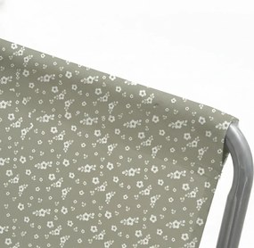 Składane leżak plażowy SAND FLOWERS, zielony