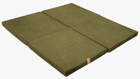 Mata do zabawy dla dzieci w kolorze khaki 120x120 cm – Meowbaby