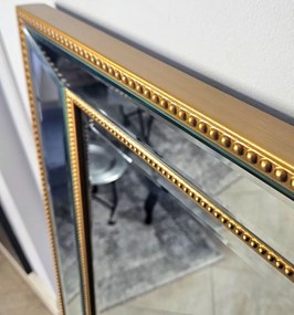 Lustro w lustrzanej ramie, kolor złoty 84x144cm