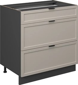 Szafka dolna do kuchni greybeige 80x51.6x82 fame-line