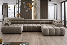 Narożnik BULL XL Prawostronny z elektryczną funkcją regulacji tkanina Eden 04 WERSAL