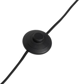 Designerska lampa podłogowa czarna - Triangolo