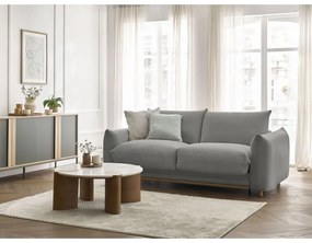 Szara rozkładana sofa 214 cm Ernest – Bobochic Paris