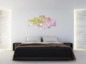 Obraz - Krople rosy (125x70 cm)