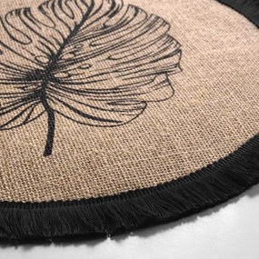 Mata stołowa z juty ø 38 cm Mogador – douceur d'intérieur