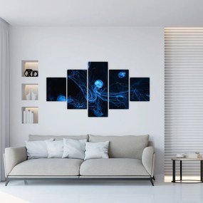 Obraz - Meduza (125x70 cm)