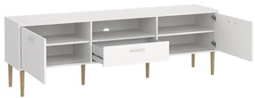 Biała szafka pod TV 177x57 cm Media – Tvilum