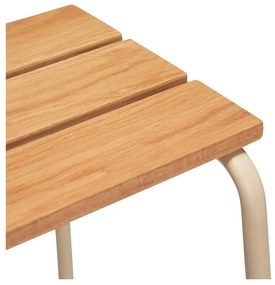 Beżowo-naturalne hokery zestaw 2 szt. (wysokość siedziska 76 cm) Stilt – Hübsch