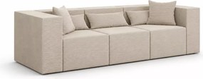Nowoczesna kanapa modułowa Terospito sztruksowa - sofa do salonu z poduszkami