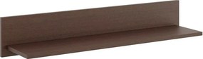 Minimalistyczna półka ścienna w kolorze wenge Z5-N79