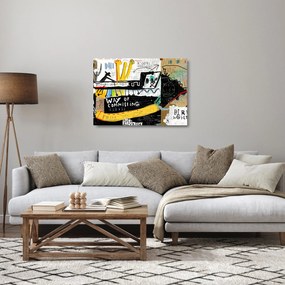 Obraz na szkle - Graffiti (70x50 cm)