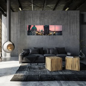 Obraz  - Na Moście Karola (170x50 cm)