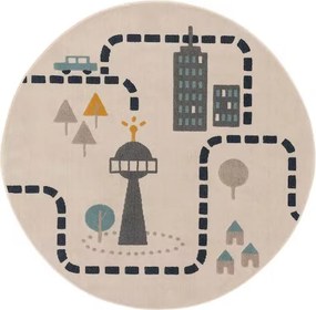 Dywan dla malucha z motywem miasta Juno