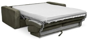 Sztruksowa rozkładana sofa w kolorze khaki 195 cm Nona – Makamii