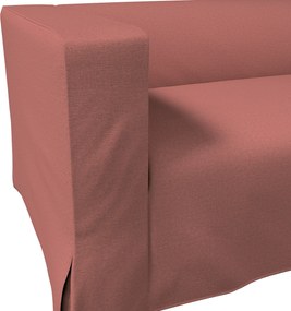 Pokrowiec na sofę Klippan 2-osobową długi z kontrafałdami