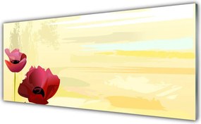 Panel Szklany do Kuchni Wiosenna Natura W Kwiatach